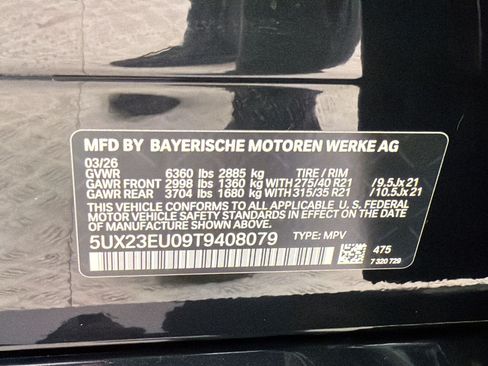 New 2026 BMW X5 xDrive40i w/ M Sport Package AWD/4WD image 20