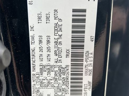 Used 2024 Toyota Tundra SR5 w/ SR5 Convenience Package image 13