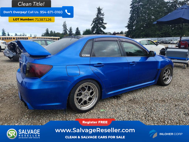 Used 2011 Subaru Impreza WRX Sedan AWD/4WD image 4