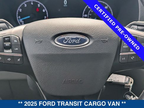 Certified 2025 Ford Transit 250 Low Roof w/ Exterior Upgrade Package RWD image 25