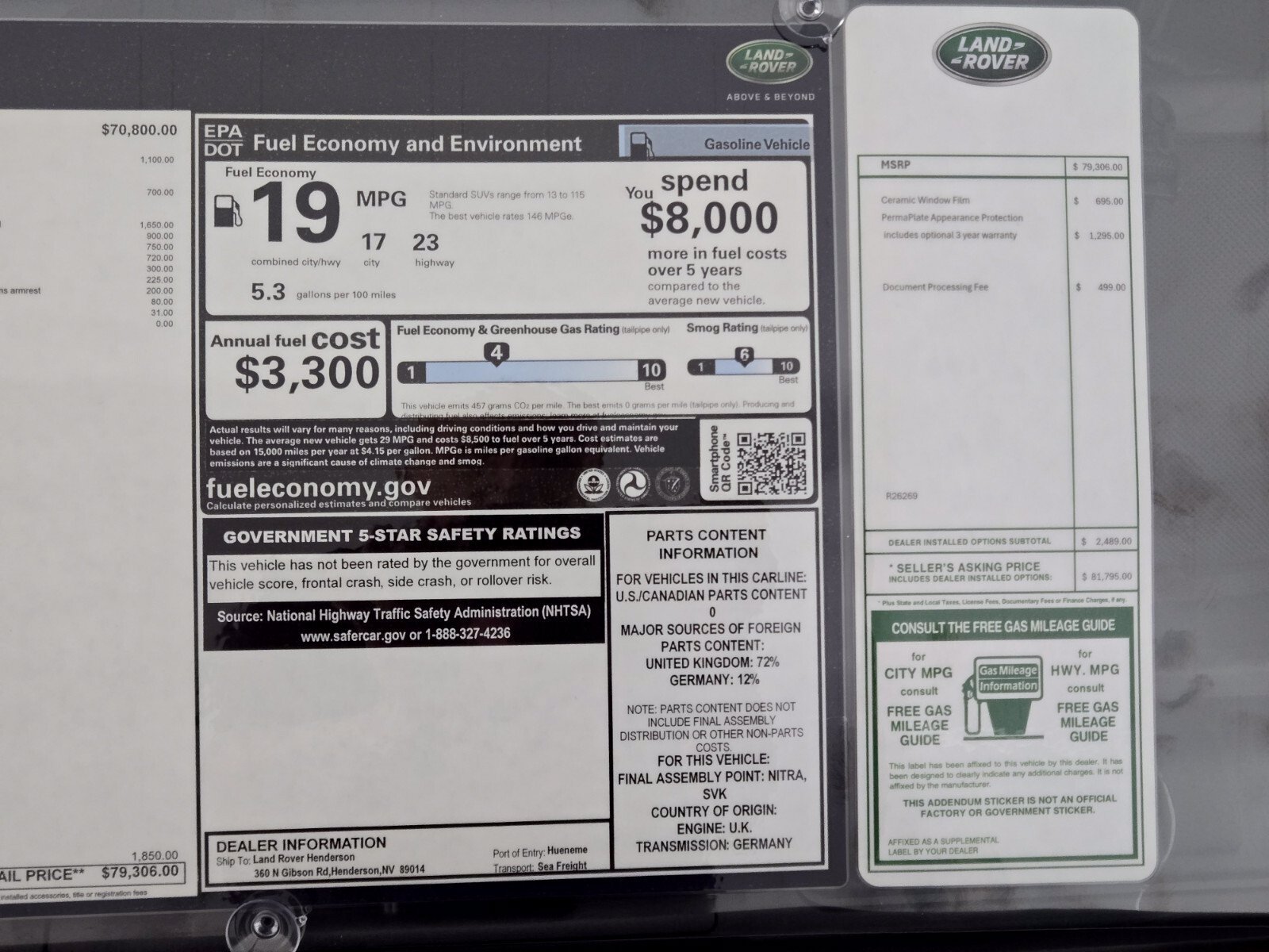 New 2026 Land Rover Discovery Limited Edition AWD/4WD image 34