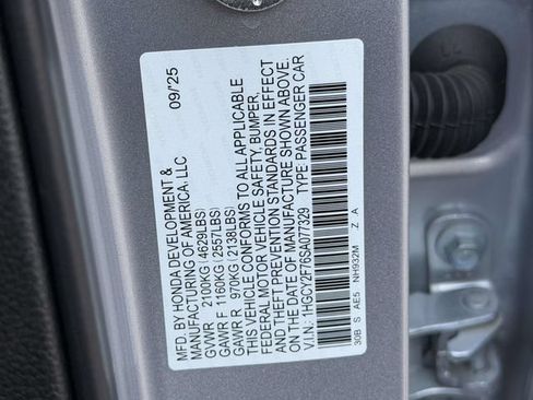 Certified 2025 Honda Accord Sport image 21