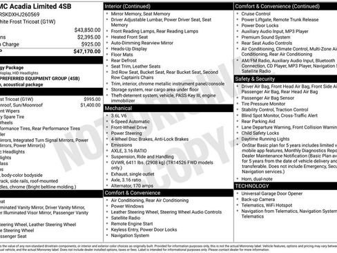 Used 2017 GMC Acadia Limited SLT image 7