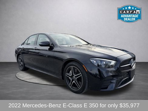 Used 2022 Mercedes-Benz E 350 4MATIC Sedan image 1