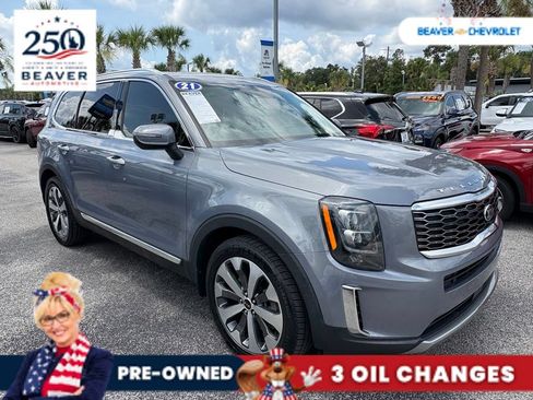 Used 2021 Kia Telluride EX w/ EX Premium Package AWD/4WD image 9