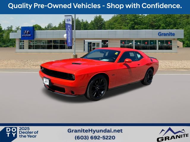 Used 2018 Dodge Challenger R/T w/ Blacktop Package RWD 360° Tour