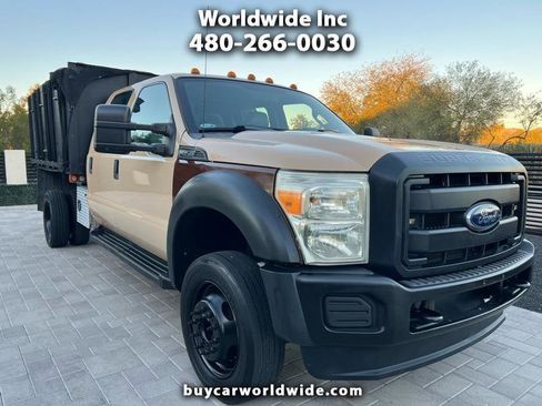 Used 2013 Ford F450 XL w/ Snow Plow Prep Pkg RWD image 1