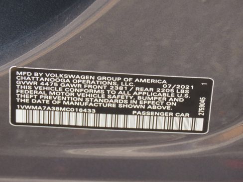 Used 2021 Volkswagen Passat 2.0T R-Line image 33