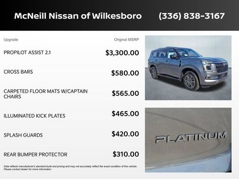 New 2026 Nissan Armada Platinum image 9