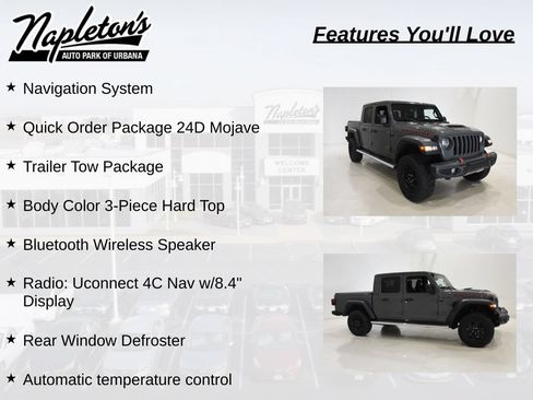 Used 2023 Jeep Gladiator Mojave w/ Trailer Tow Package AWD/4WD image 8