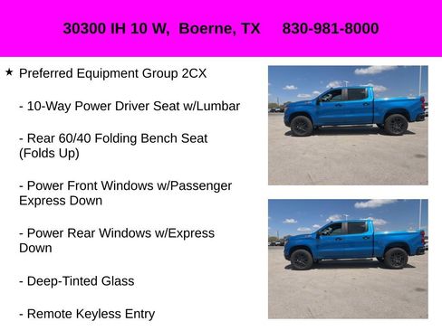 Used 2022 Chevrolet Silverado 1500 Custom Trail Boss w/ LPO, Dark Essentials Package image 10