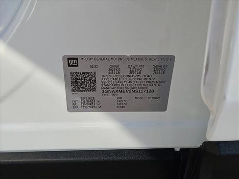 Used 2022 Chevrolet Equinox RS w/ Infotainment Package image 24