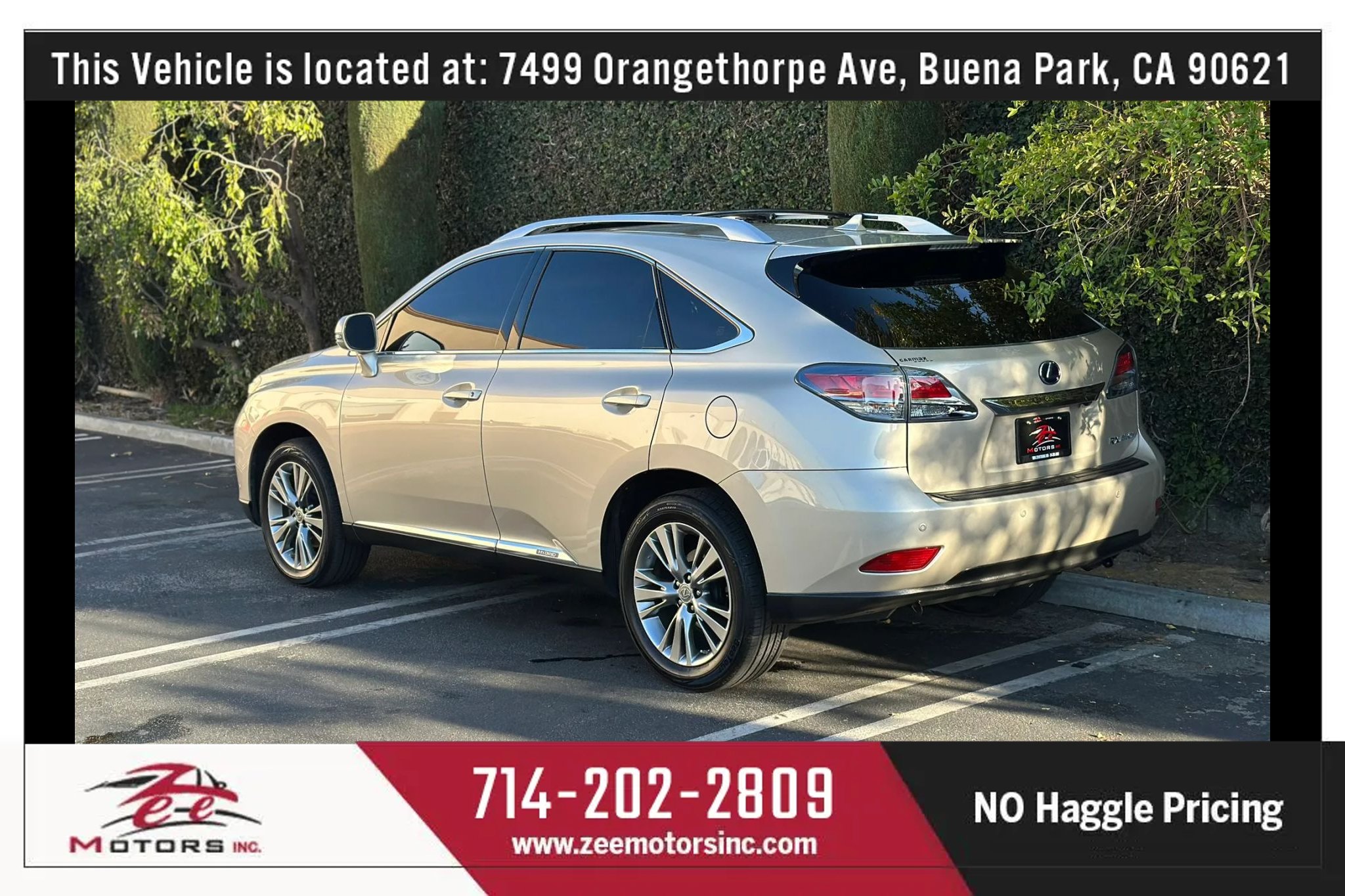 Used 2013 Lexus RX 450h AWD w/ Navigation Pkg image 9