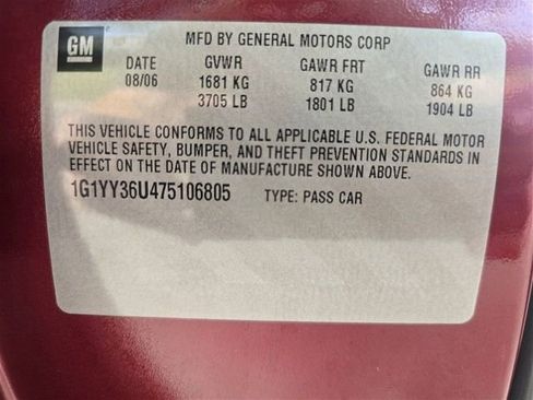 Used 2007 Chevrolet Corvette Convertible w/ Preferred Equipment Group RWD image 24