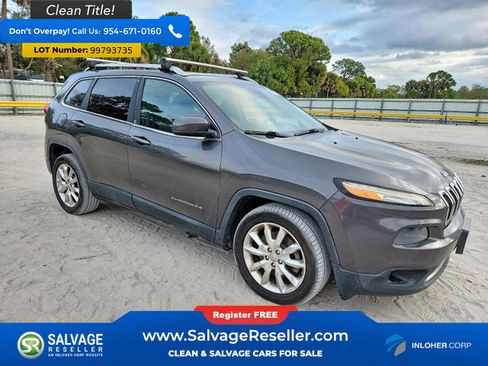Used 2014 Jeep Cherokee Limited w/ Technology Group FWD image 5