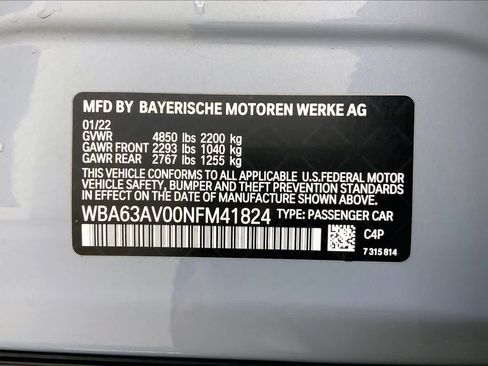 Used 2022 BMW 430i Gran Coupe w/ M Sport Package RWD image 36
