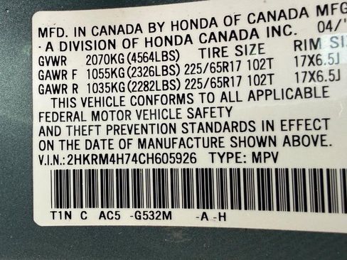Used 2012 Honda CR-V EX-L image 29