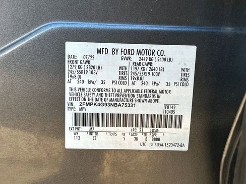 Used 2022 Ford Edge SE w/ Black Appearance Package image 30