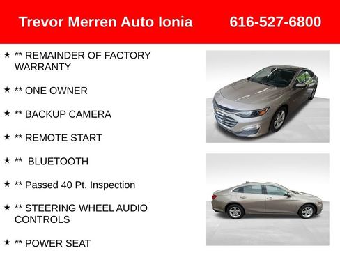 Used 2022 Chevrolet Malibu LS w/ Driver Confidence Package II FWD image 8
