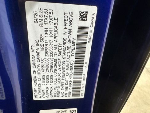Used 2025 Honda CR-V LX image 34