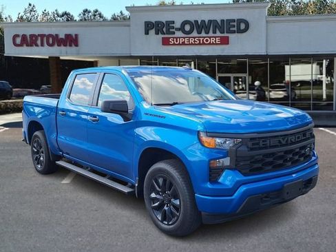 Used 2023 Chevrolet Silverado 1500 Custom w/ LPO, Dark Essentials Package AWD/4WD image 1