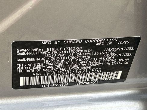 New 2026 Subaru Crosstrek 2.5i Limited image 30