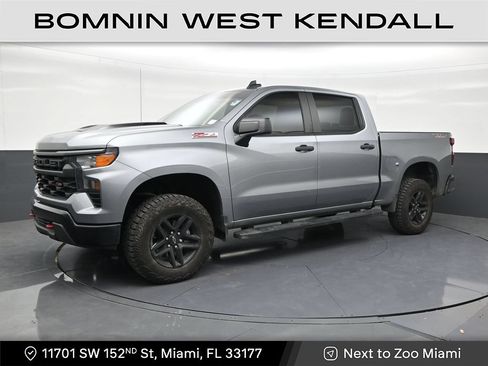 Used 2024 Chevrolet Silverado 1500 Custom Trail Boss AWD/4WD image 1