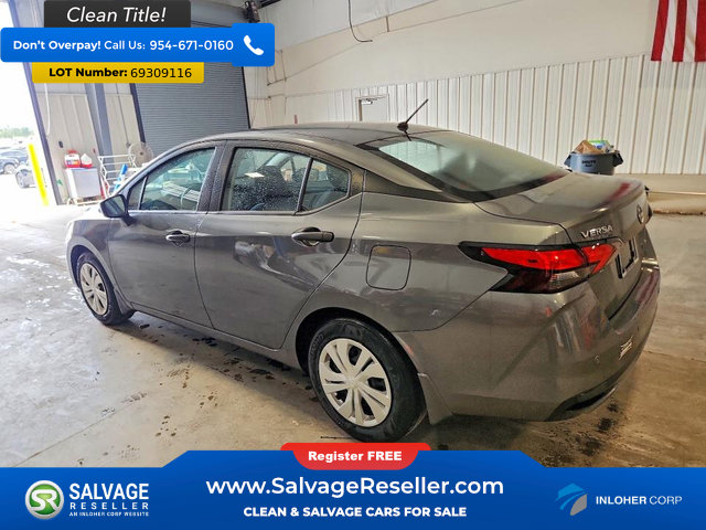 Used 2025 Nissan Versa S w/ Trunk Package FWD image 3
