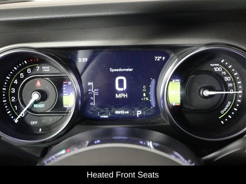 Used 2023 Jeep Wrangler Unlimited Rubicon 4xe w/ Cold Weather Group AWD/4WD image 11