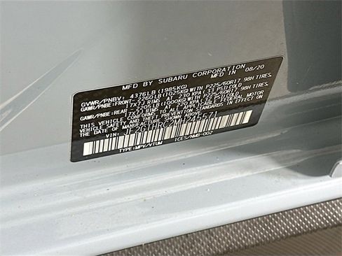 Used 2021 Subaru Crosstrek 2.5i Sport w/ Popular Package #2B image 32