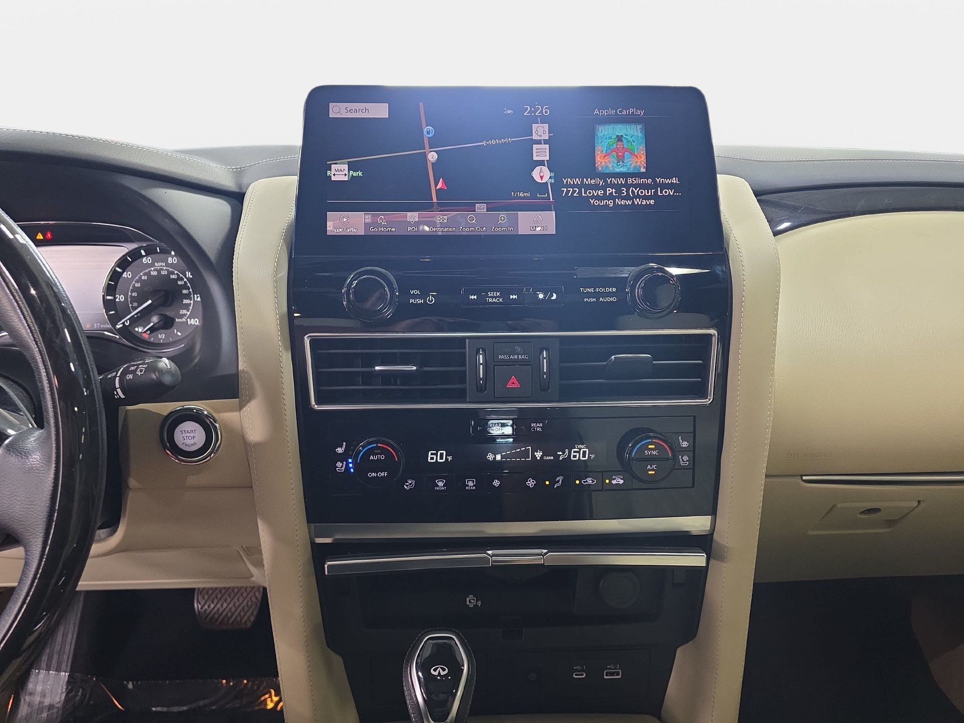 Certified 2024 INFINITI QX80 Sensory AWD/4WD image 20