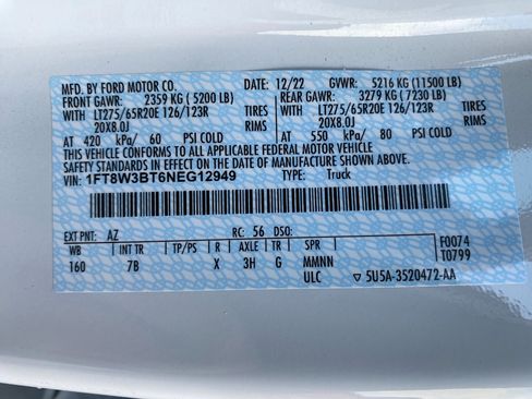 Used 2022 Ford F350 Platinum image 45