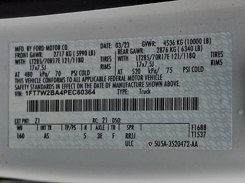 Used 2023 Ford F250 XL w/ XL Off-Road Package image 26