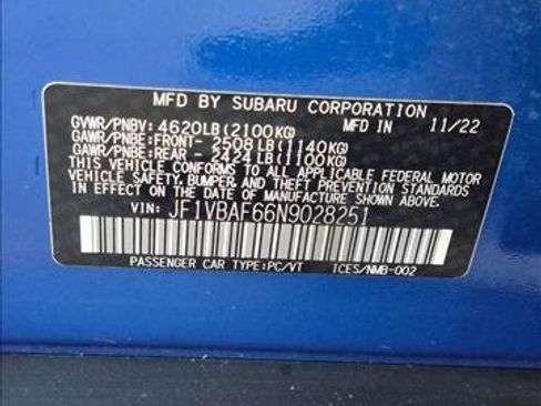 Used 2022 Subaru WRX Premium AWD/4WD image 22