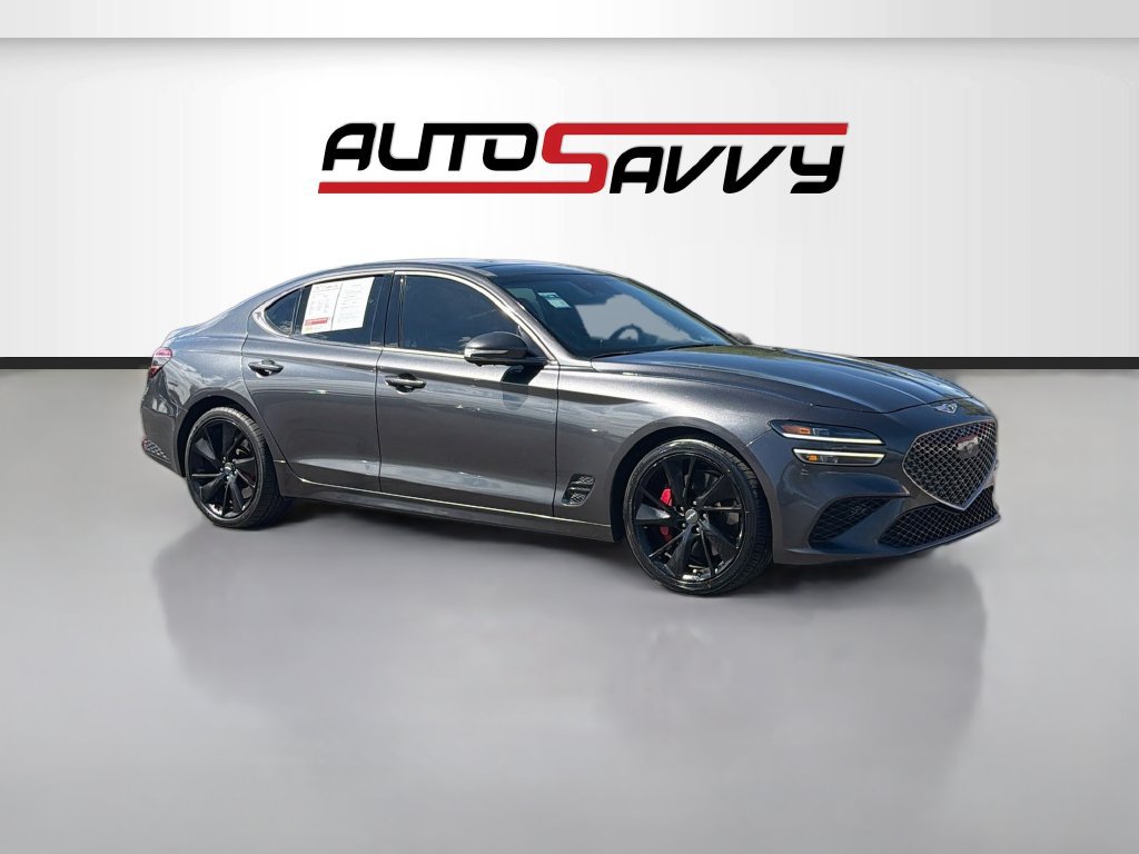 Used 2023 Genesis G70 3.3T w/ Sport Prestige Package RWD image 1