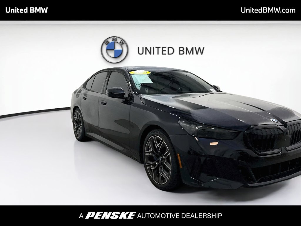 Certified 2024 BMW 530i w/ M Sport Package RWD image 3