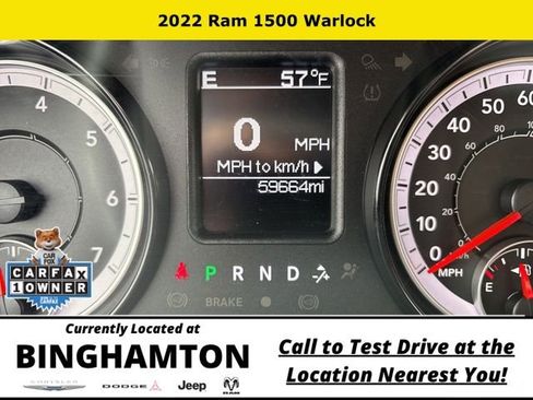 Used 2022 RAM 1500 Classic Warlock w/ Warlock Decor Package AWD/4WD image 12