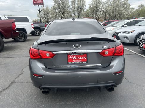 Used 2016 INFINITI Q50 Red Sport 400 image 8
