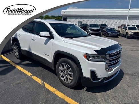 Used 2021 GMC Acadia SLT w/ Trailering Package AWD/4WD image 1