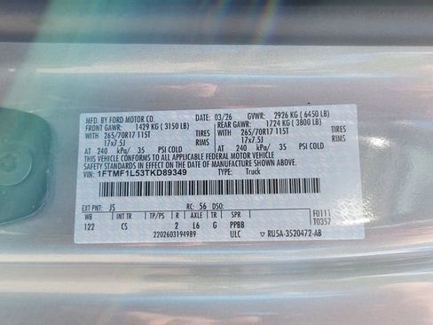 New 2026 Ford F150 XL AWD/4WD image 14