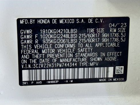 Used 2023 Honda HR-V LX image 29