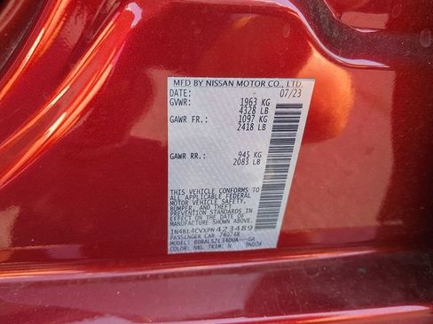 Used 2023 Nissan Altima 2.5 SR FWD image 14