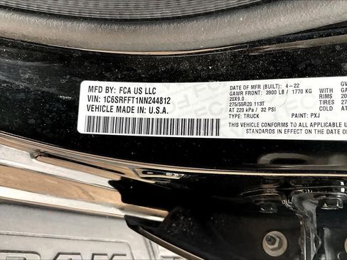 Used 2022 RAM 1500 Big Horn w/ Built-to-serve Edition AWD/4WD image 34