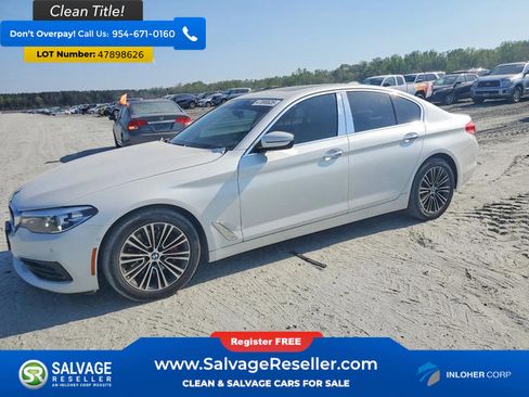 Used 2019 BMW 530i Sedan w/ Luxury Seating Package RWD image 1