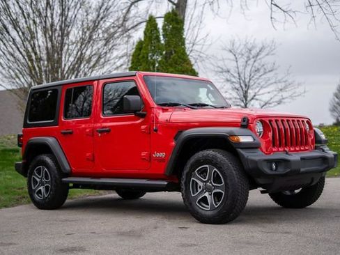 Used 2020 Jeep Wrangler Unlimited Sport S AWD/4WD image 3