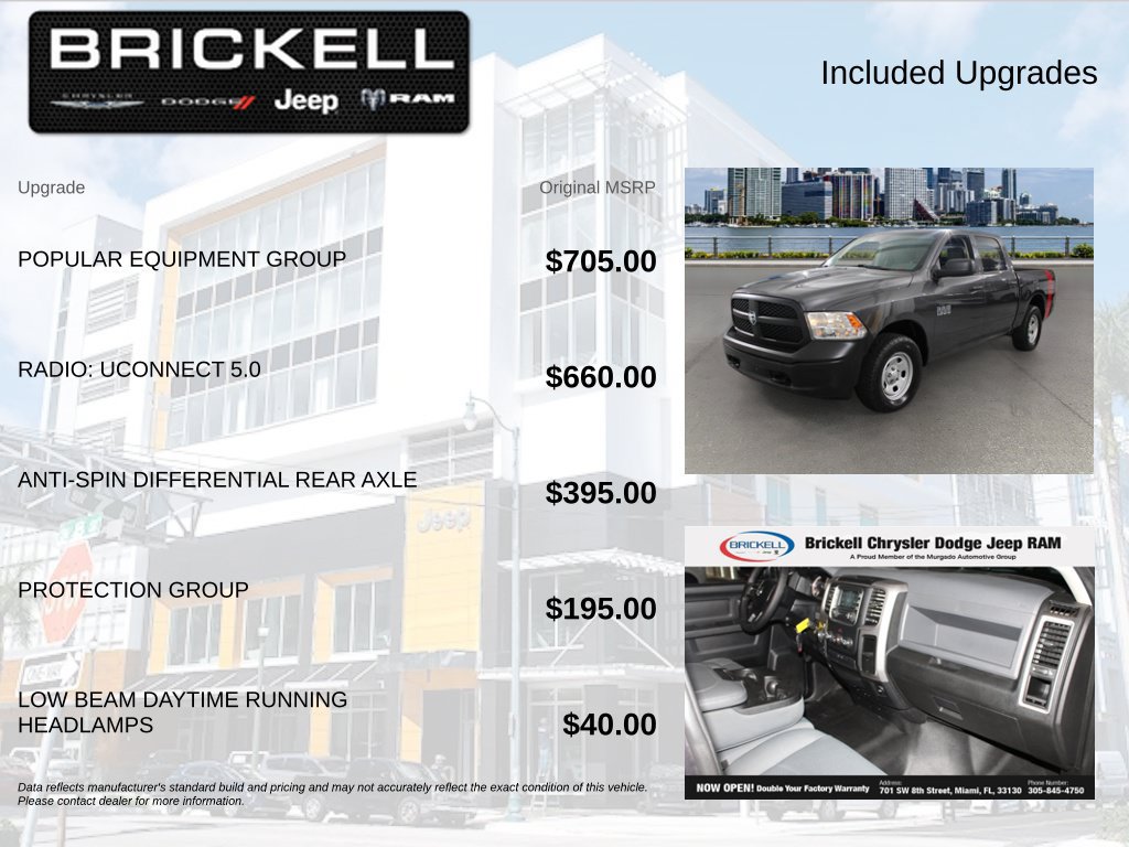 Used 2016 RAM 1500 Tradesman w/ Popular Equipment Group AWD/4WD image 5