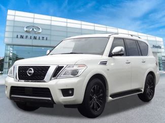 Used 2020 Nissan Armada Platinum w/ Captain's Chairs Package RWD video 1