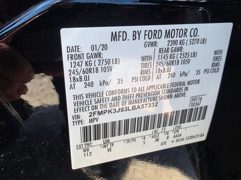 Used 2020 Ford Edge SEL FWD image 29