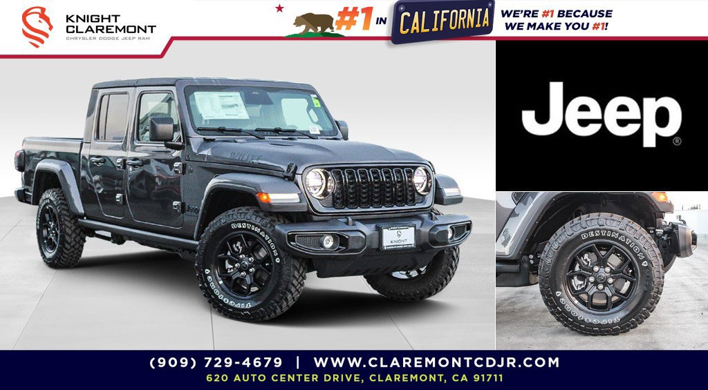 New 2026 Jeep Gladiator Mojave AWD/4WD 360° Tour