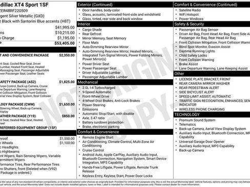 Used 2024 Cadillac XT4 Sport FWD image 10